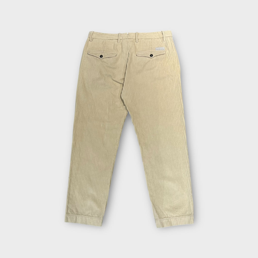 Pantalon Velours Côtelé Beige - FR44