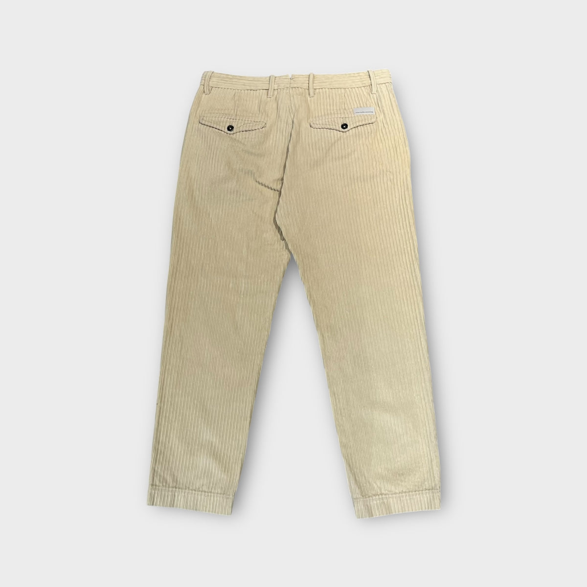 Pantalon Velours Côtelé Beige - FR44