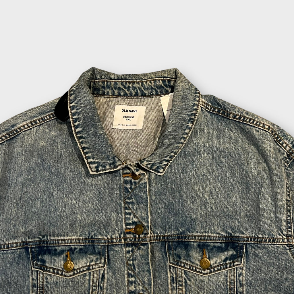 Veste Jean Vintage Bleu - XXL
