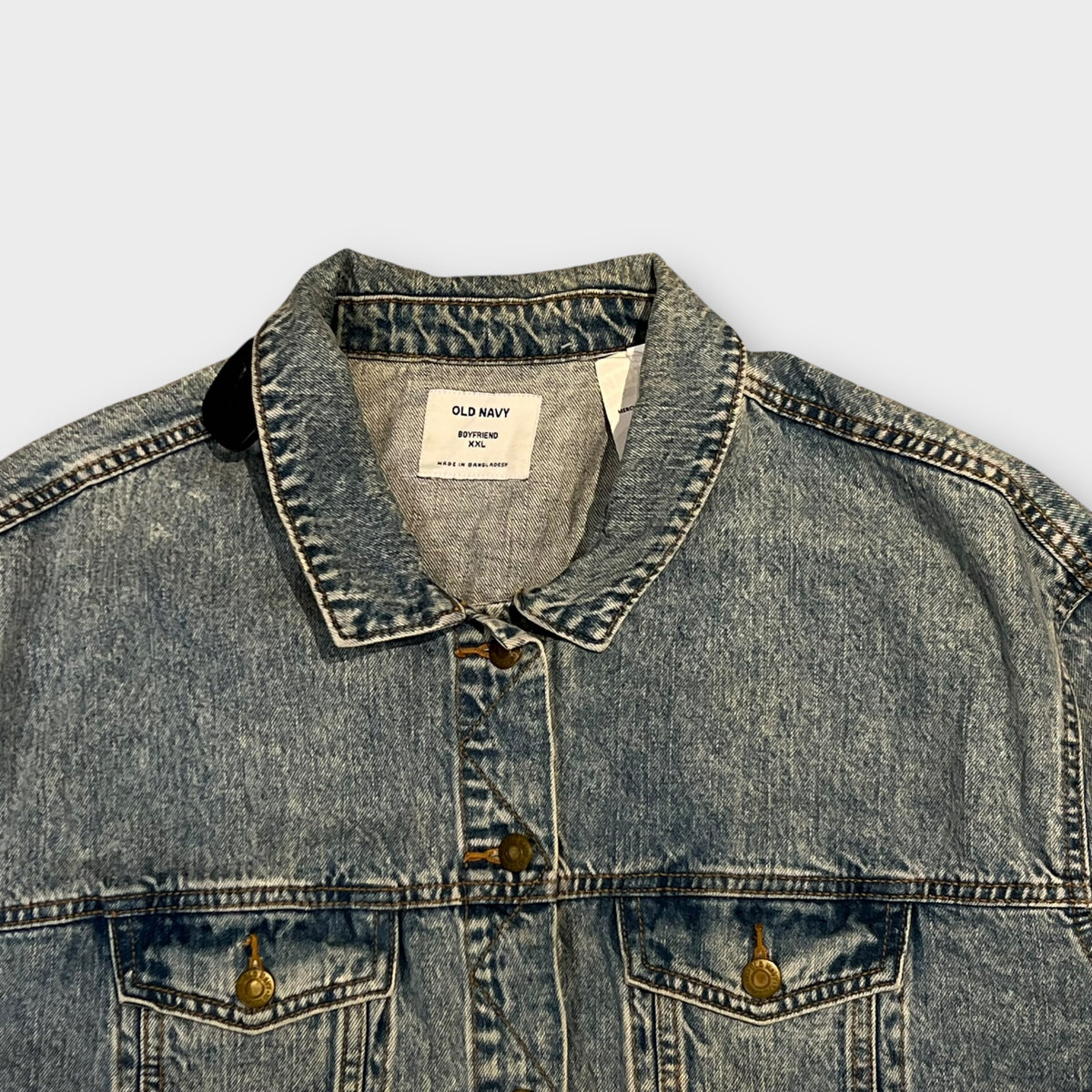 Veste Jean Vintage Bleu - XXL