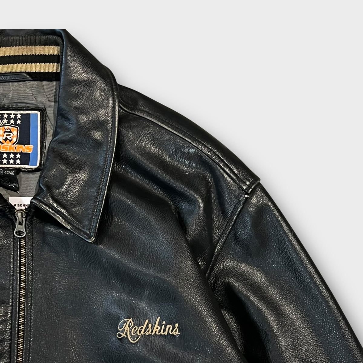 Veste Cuir Redskins Noir - XL