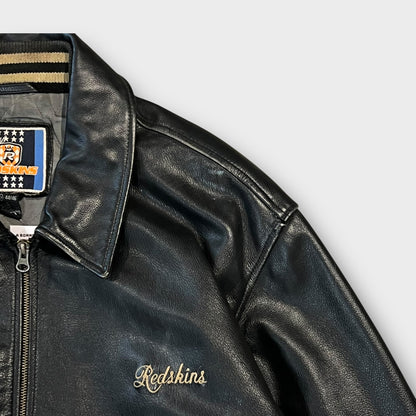 Veste Cuir Redskins Noir - XL