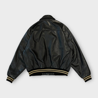Veste Cuir Redskins Noir - XL
