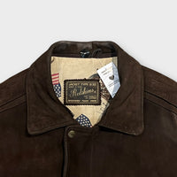Bomber Cuir Redskins Marron - M