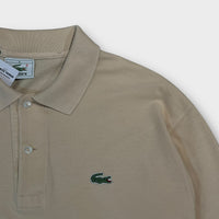 Polo Manche Longue Lacoste Beige - L
