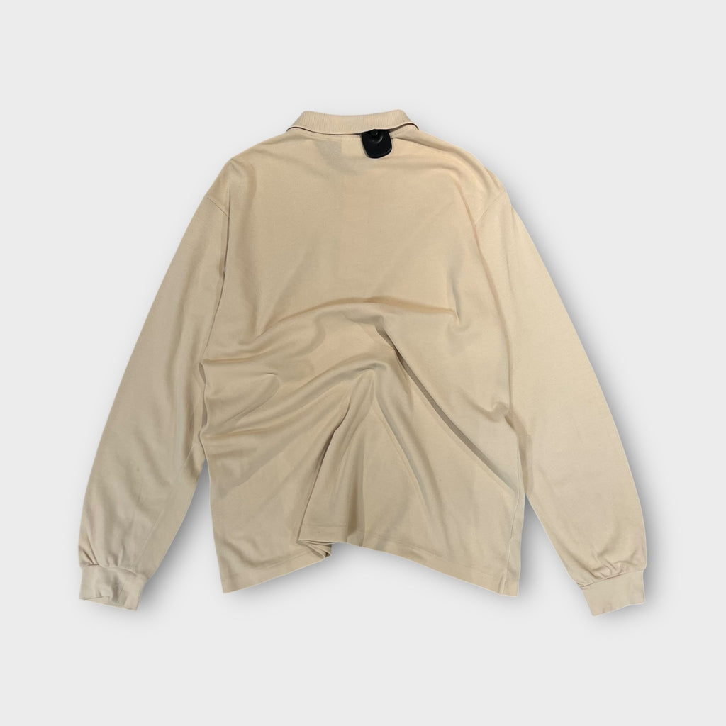 Polo Manche Longue Lacoste Beige - L
