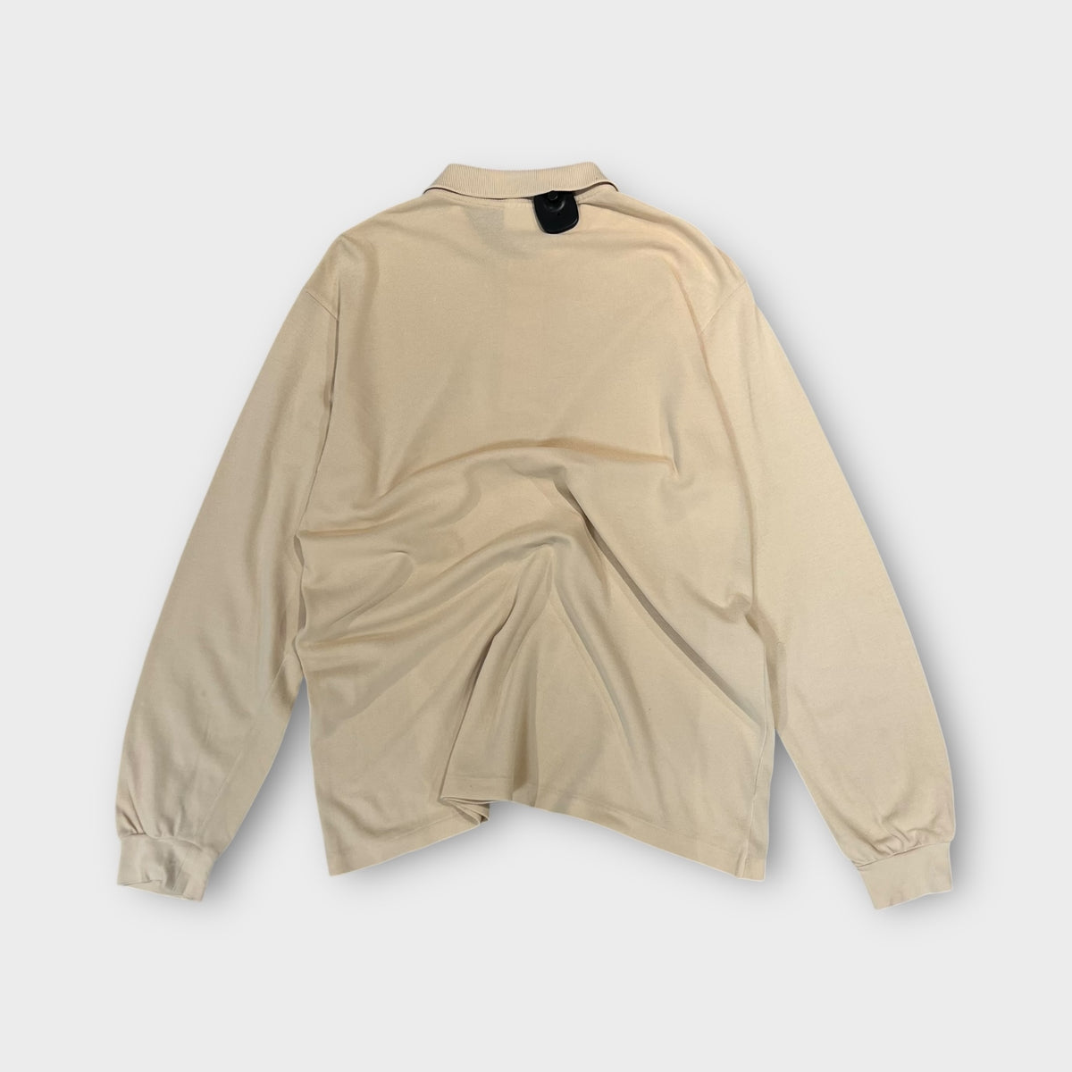 Polo Manche Longue Lacoste Beige - L
