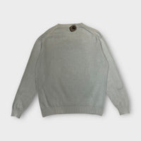 Pull Col V Lacoste Bleu - M