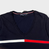 Pull Col V Tommy Hilfiger Navy - M