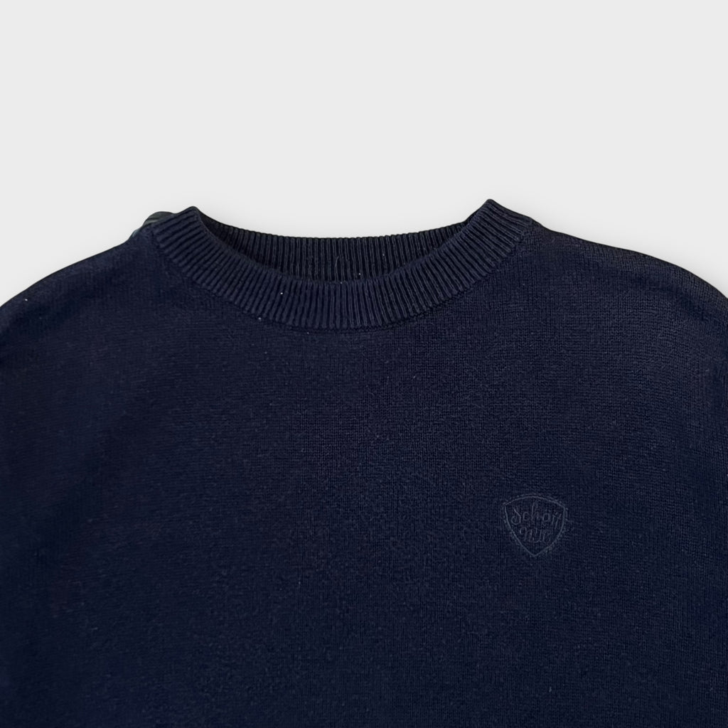 Pull Schott Navy - L