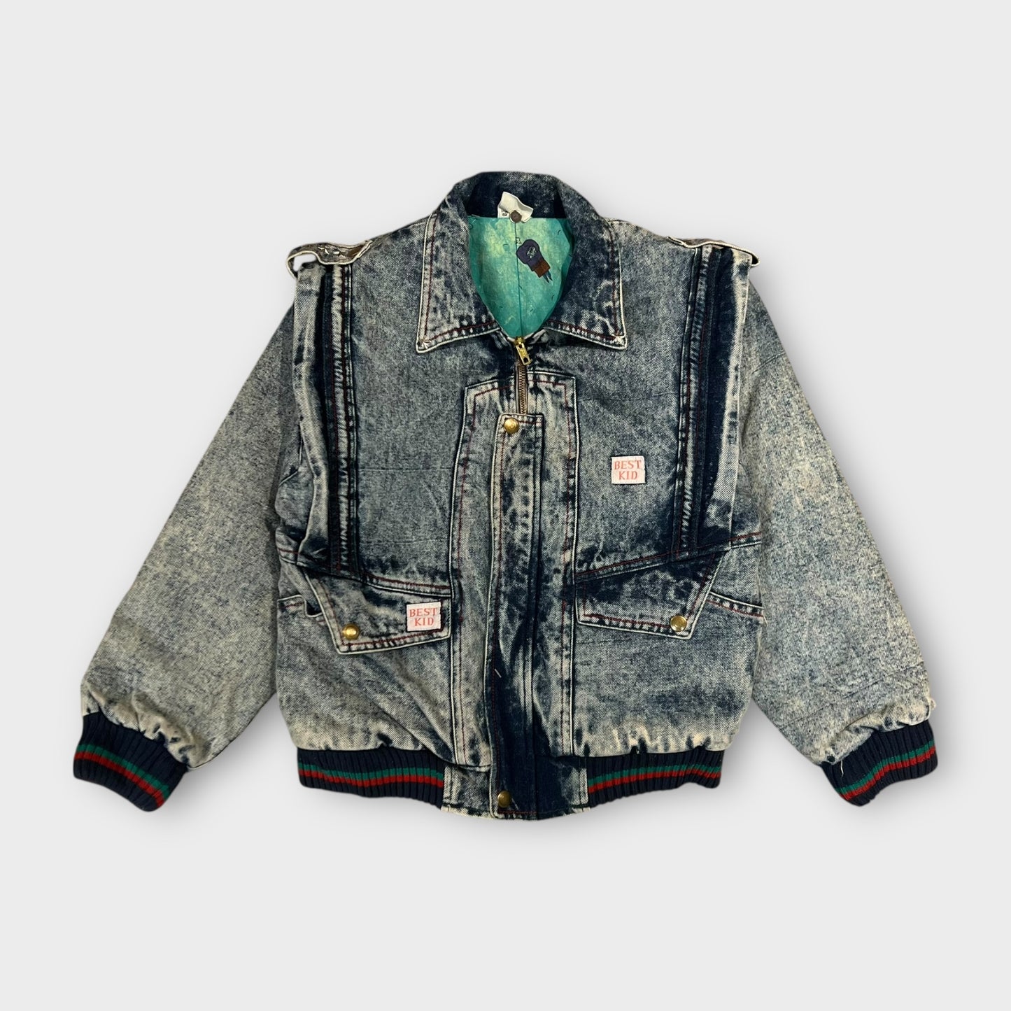 Veste Jean Vintage Bleu - S