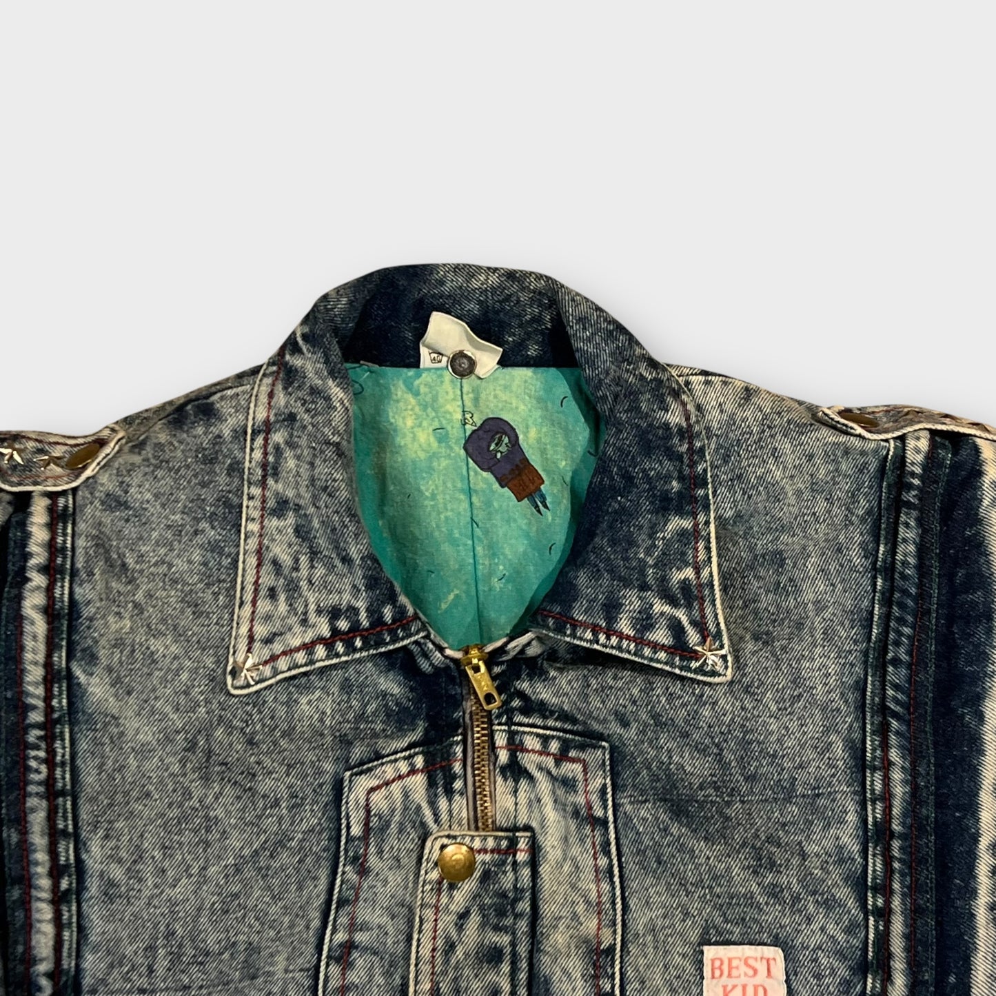 Veste Jean Vintage Bleu - S