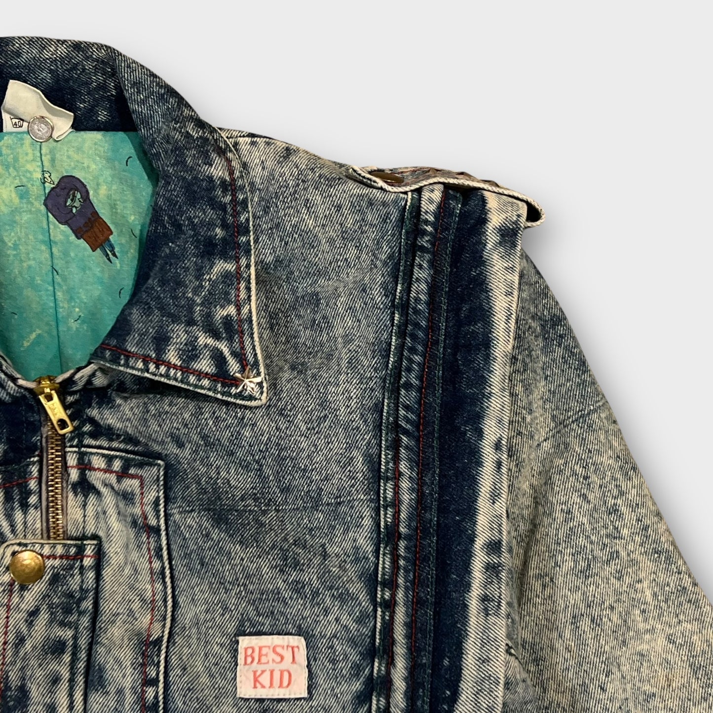 Veste Jean Vintage Bleu - S
