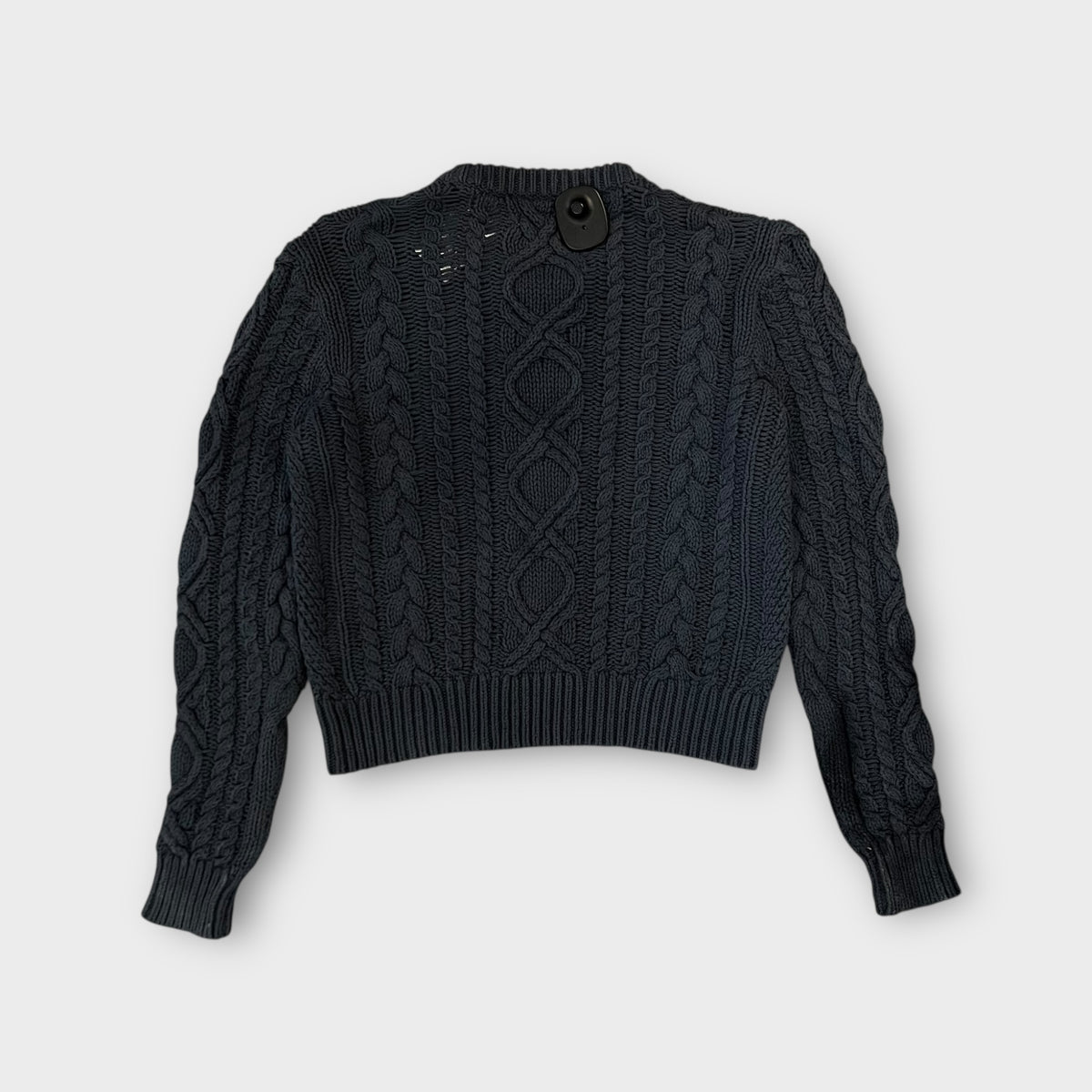 Pull Vintage Torsadé Bleu - S