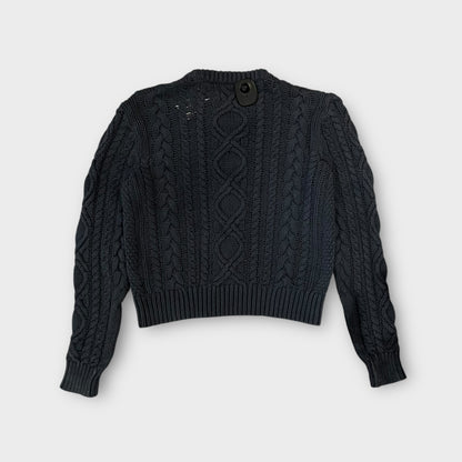 Pull Vintage Torsadé Bleu - S