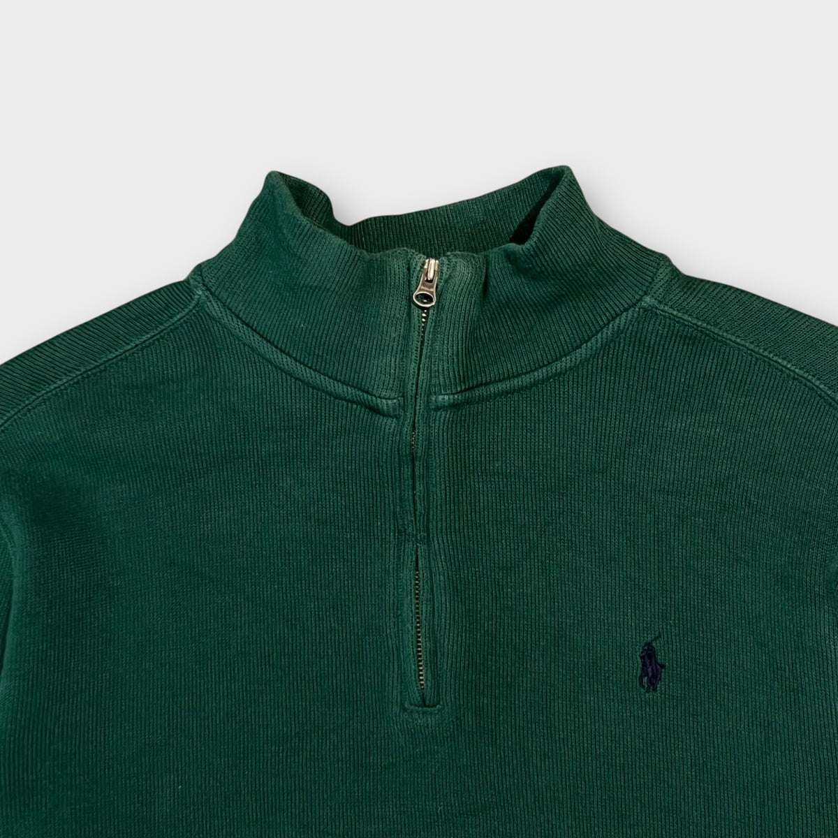 1/4 Zip Ralph Lauren Vert - M