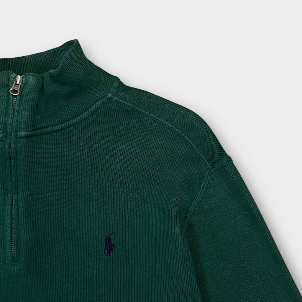 1/4 Zip Ralph Lauren Vert - M