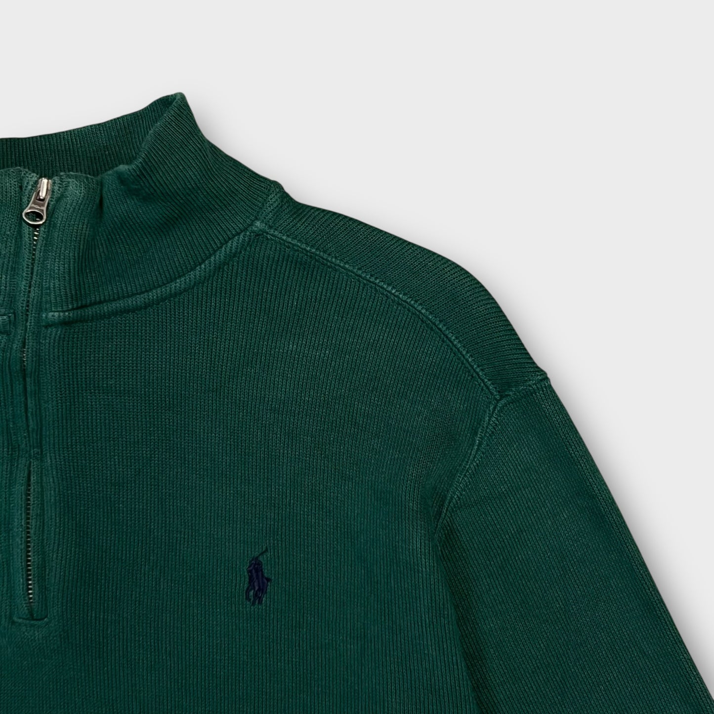 1/4 Zip Ralph Lauren Vert - M