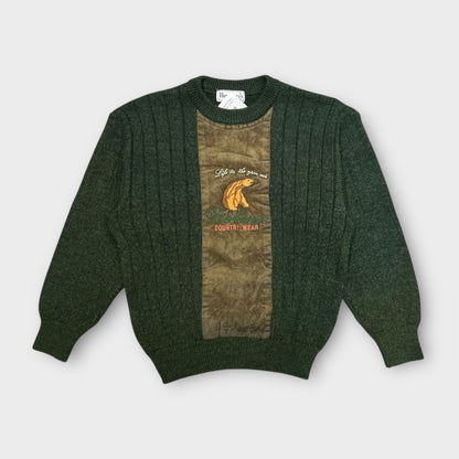 Pull Burberrys 90's Vert - S