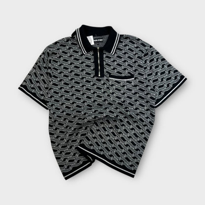 Polo Pass-Port Gris - L