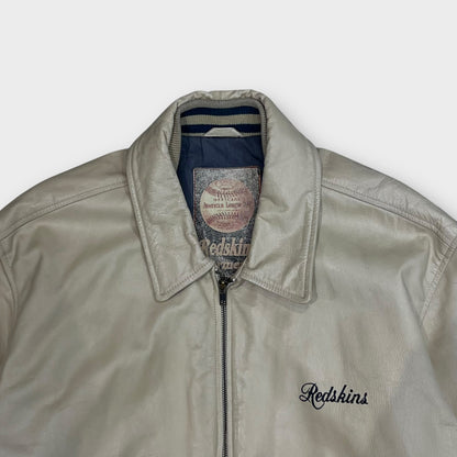 Veste Cuir Redskins Beige - XL