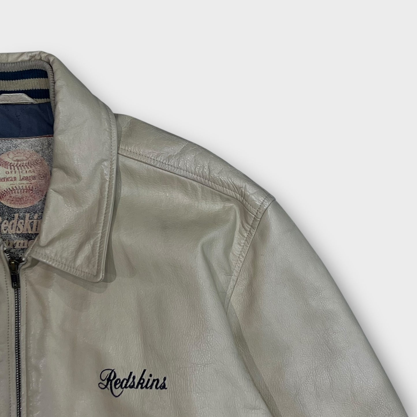 Veste Cuir Redskins Beige - XL