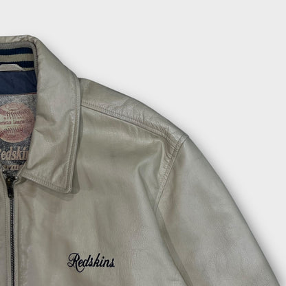 Veste Cuir Redskins Beige - XL