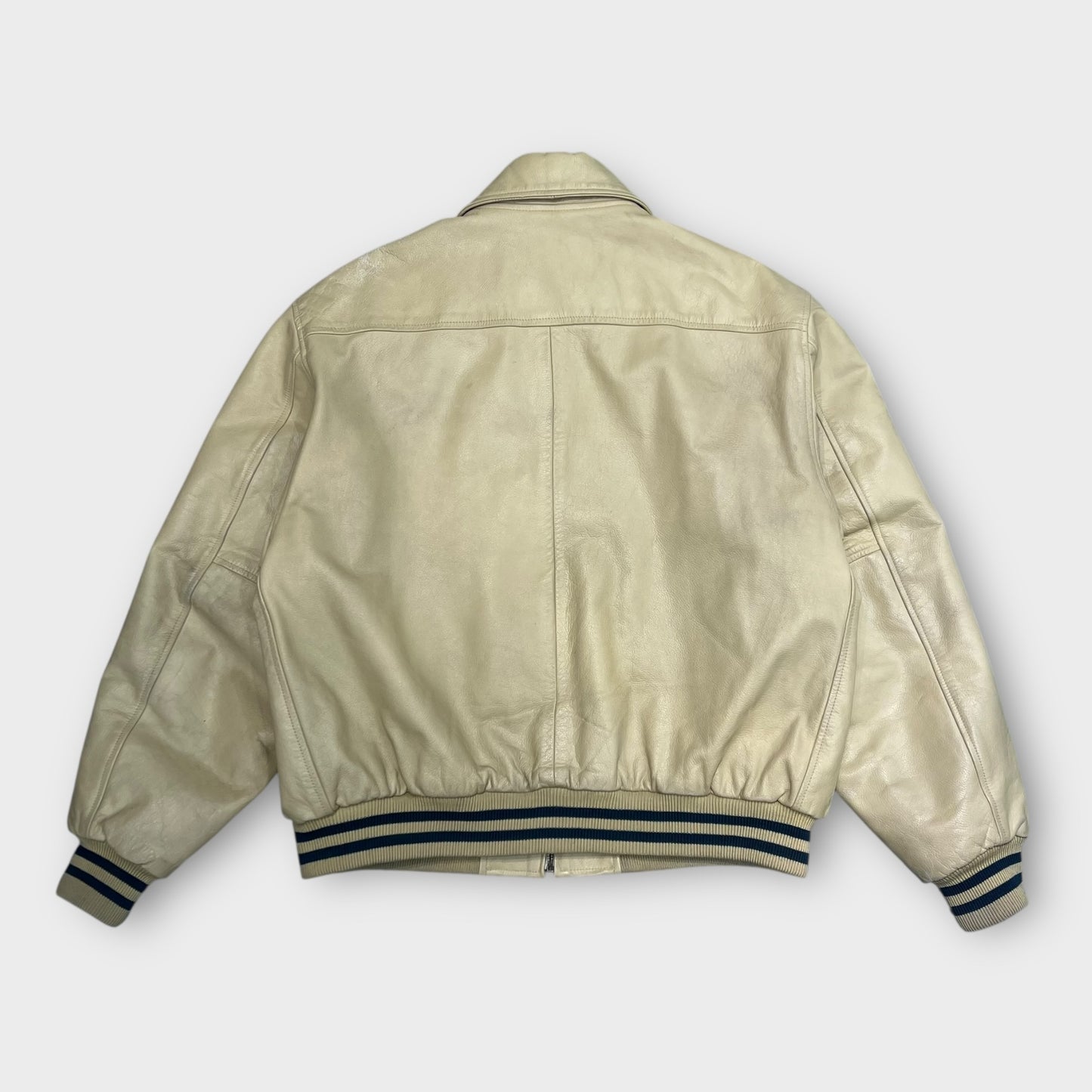 Veste Cuir Redskins Beige - XL