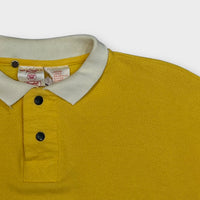 Polo Manche Longue Vintage Jaune - M