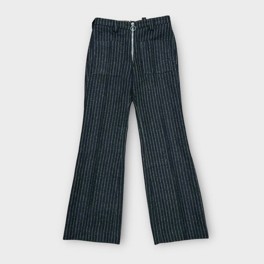 Pantalon Vintage Rayé Navy - FR34