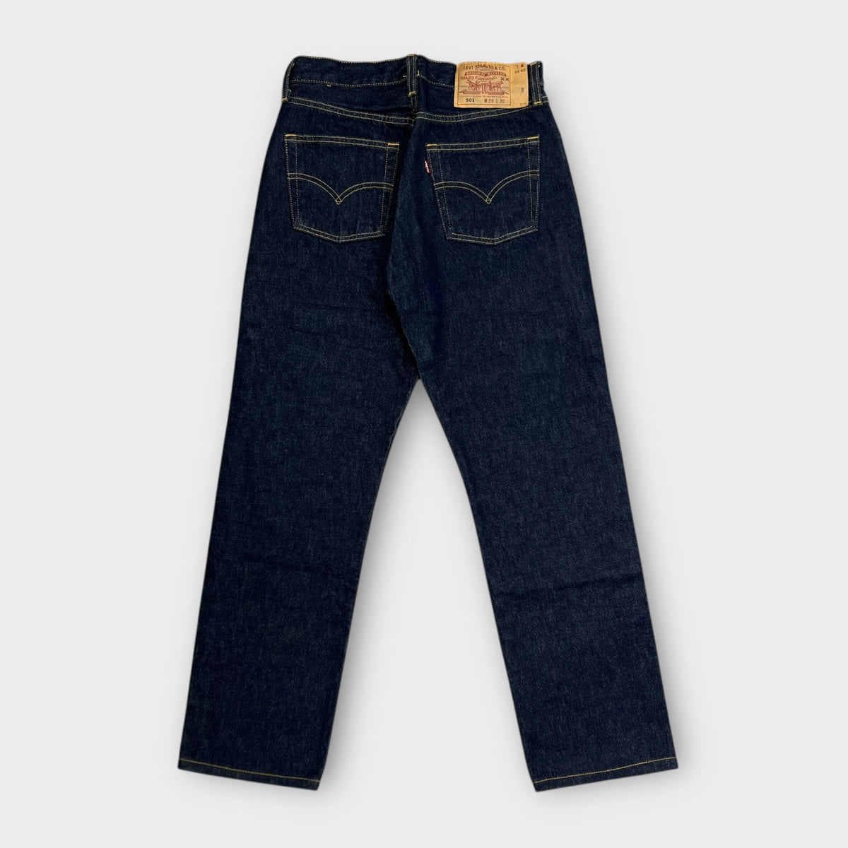 Jean Levi's 501 W29 L30 Made in USA Navy - FR38