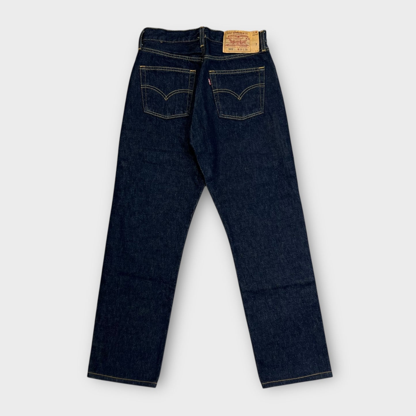 Jean Levi's 501 W29 L30 Made in USA Navy - FR38