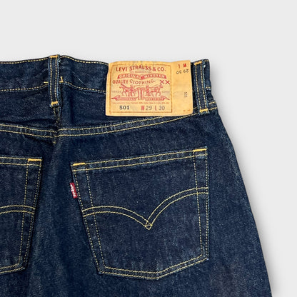 Jean Levi's 501 W29 L30 Made in USA Navy - FR38