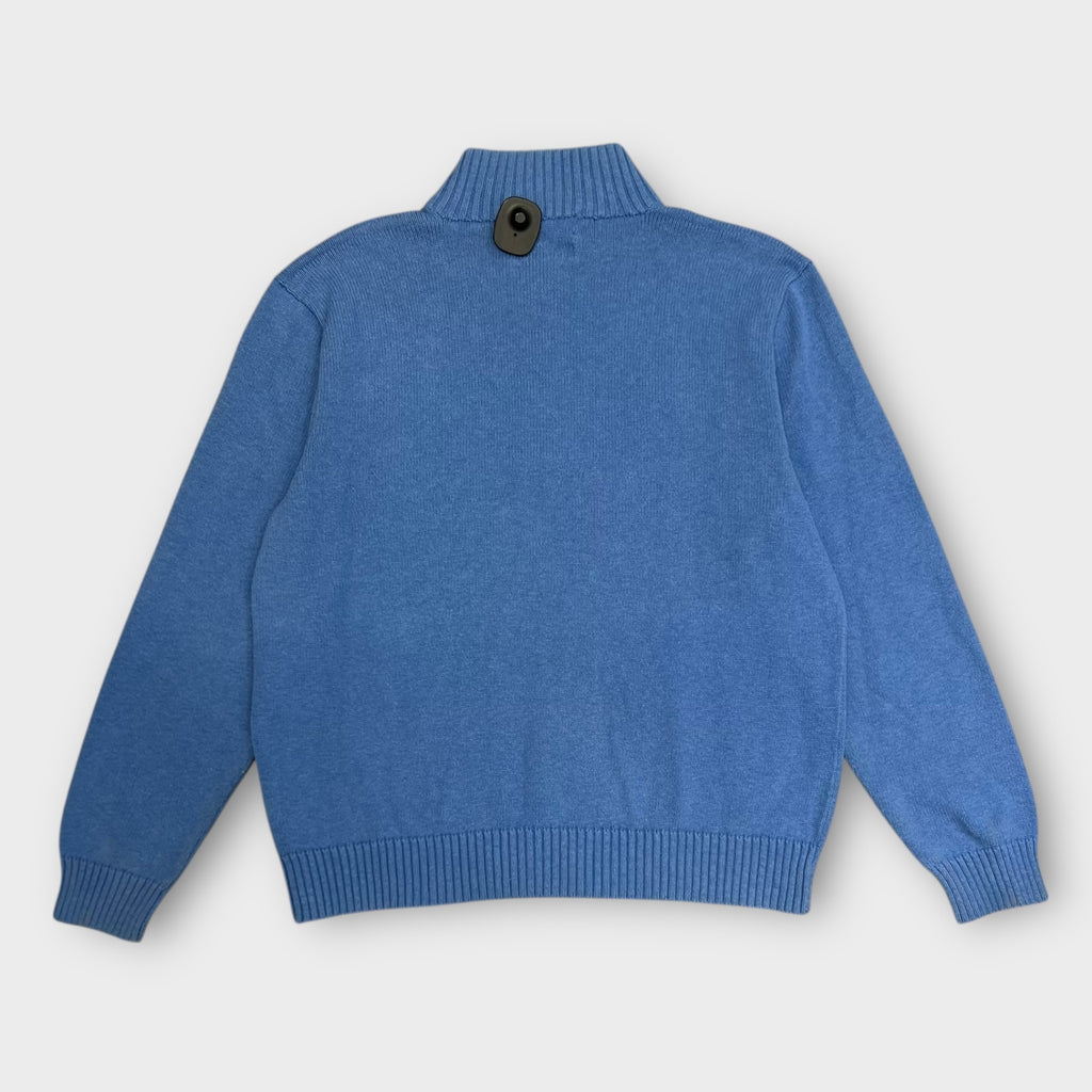 1/4 Zip Ralph Lauren Bleu - L