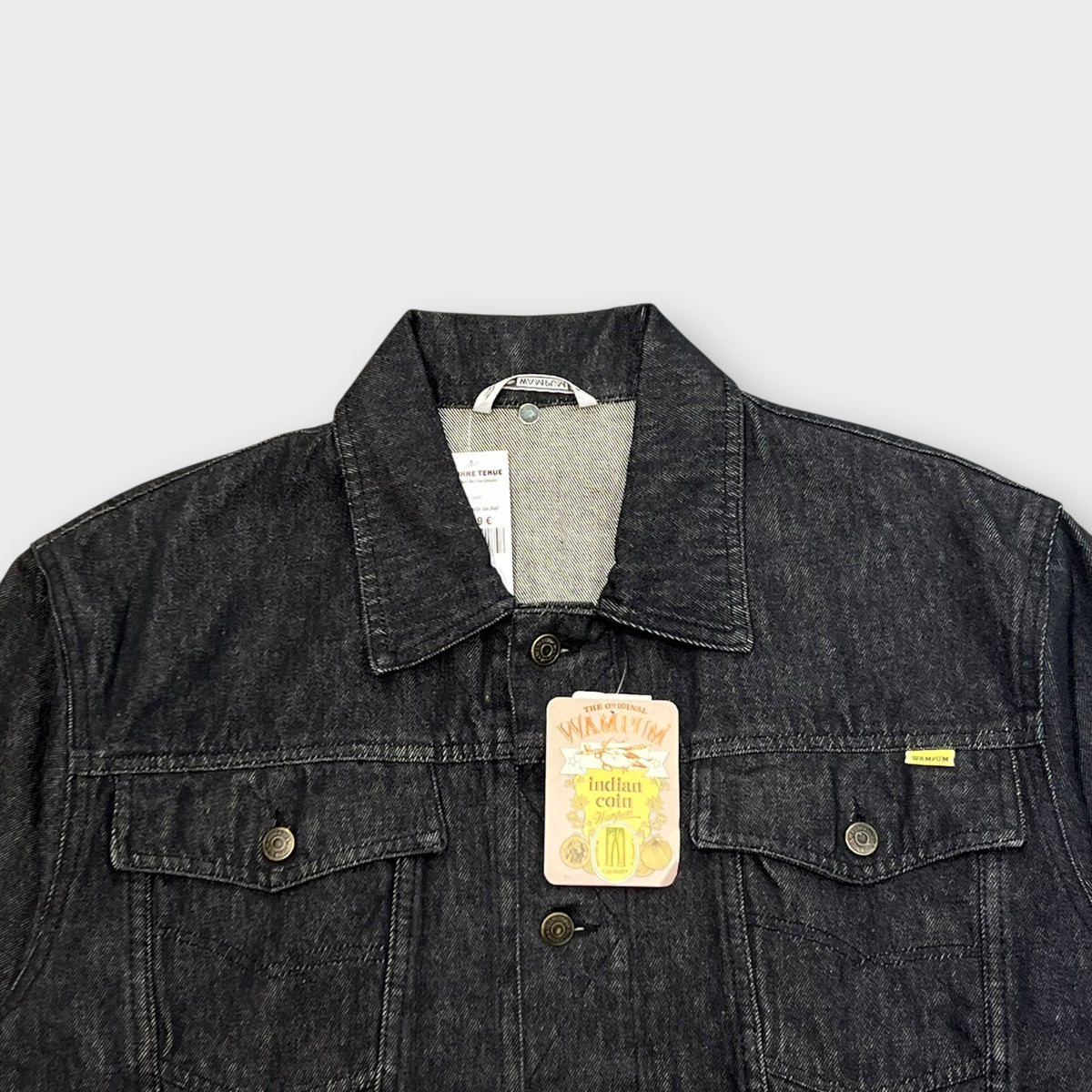 Veste Jean Deadstock Made in Italy Noir - L