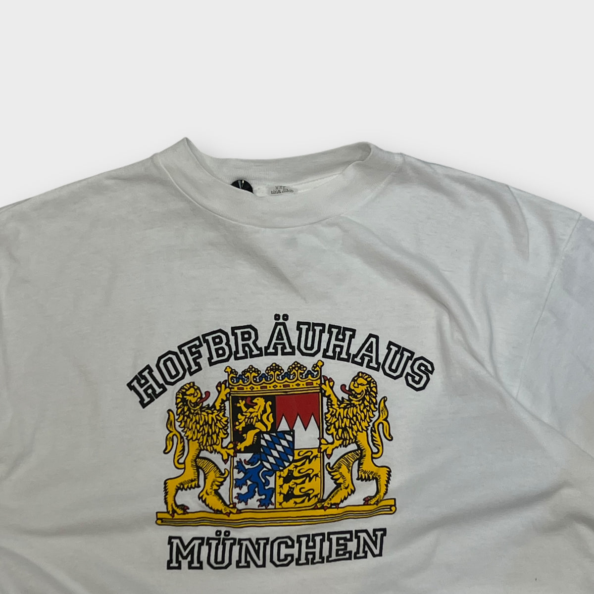 T-shirt Vintage Single Stitch Blanc - L