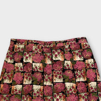 Jupe Vintage À Fleur Rose - FR38