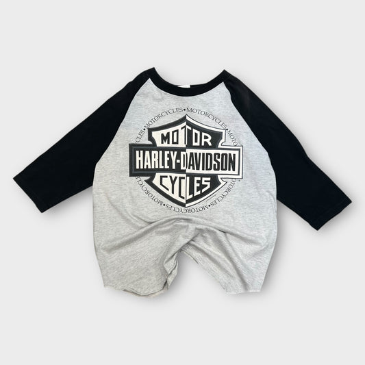 T-Shirt 3/4 Harley-Davidson 1992 Gris - L