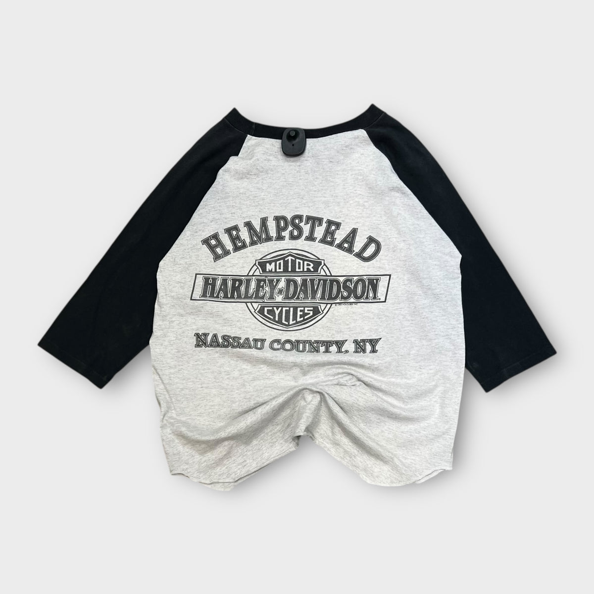 T-Shirt 3/4 Harley-Davidson 1992 Gris - L
