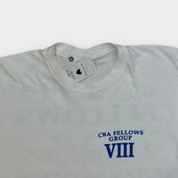 T-shirt Vintage Single Stitch Blanc - L