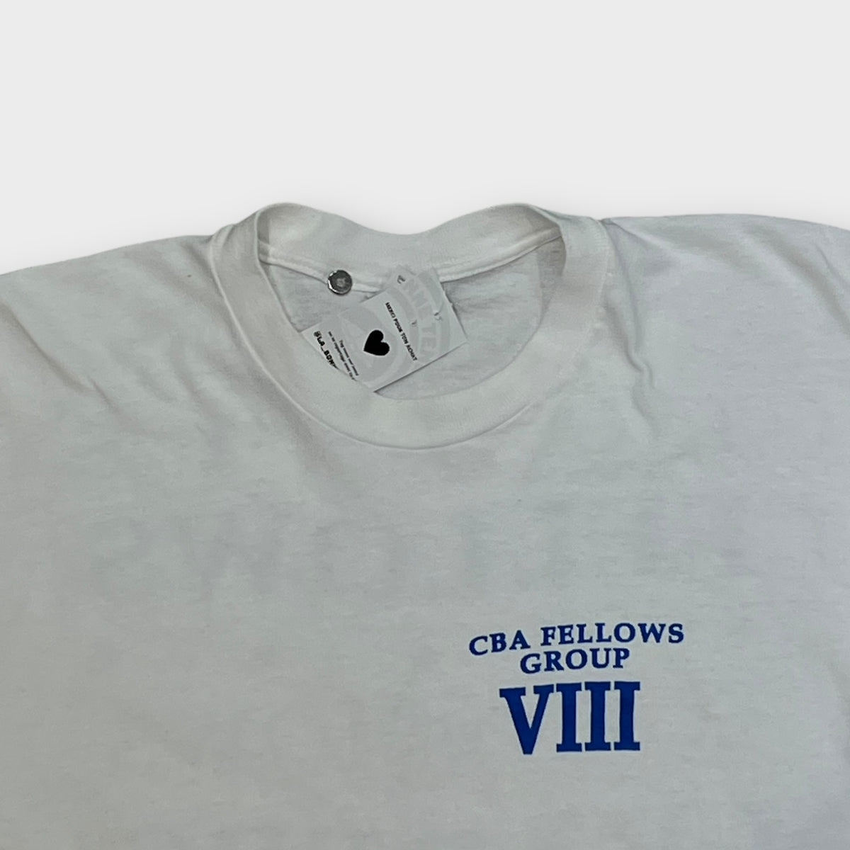 T-shirt Vintage Single Stitch Blanc - L
