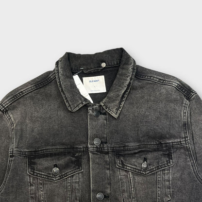 Veste Jean Vintage Noir - L