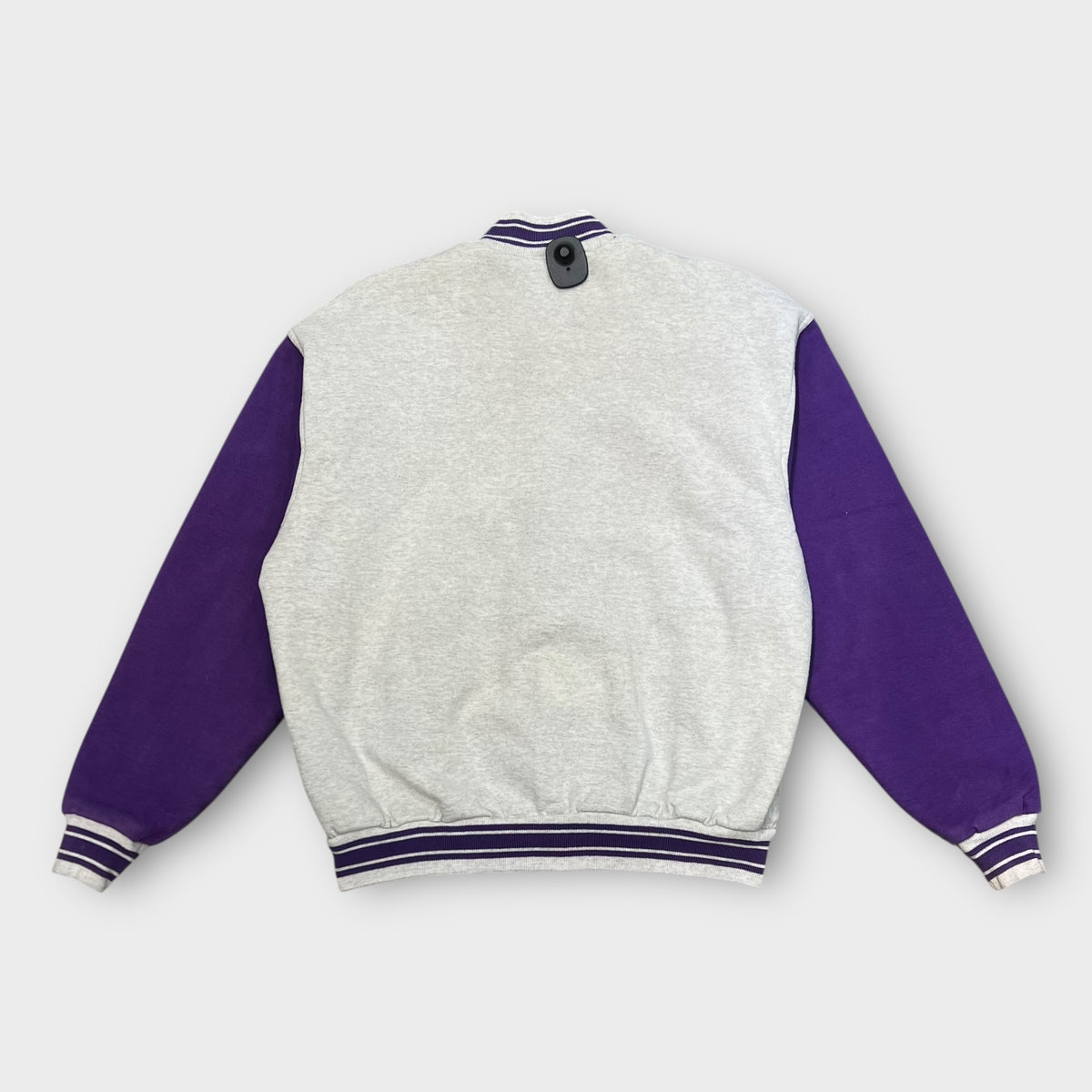 Veste Teddy Vintage Gris/Violet - XL