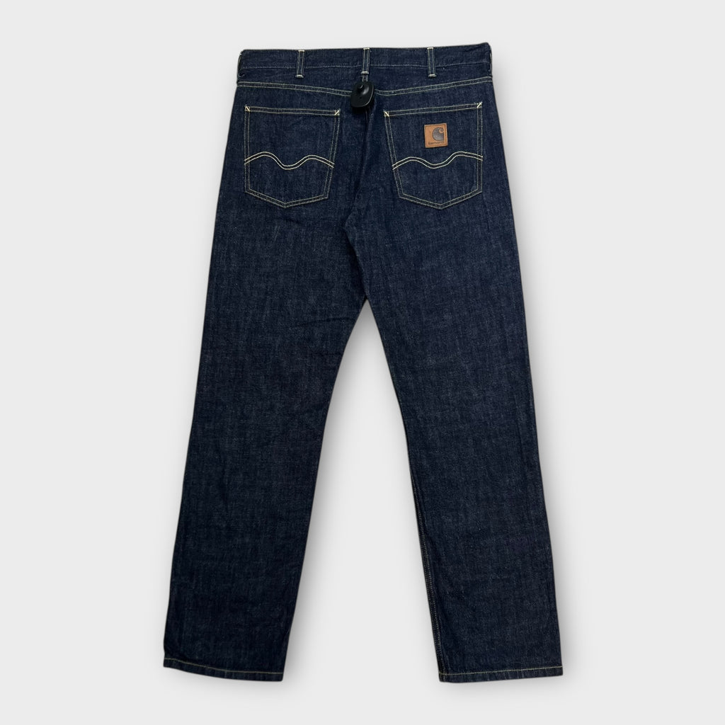 Jean Brut Carhartt Marlow Navy - FR42