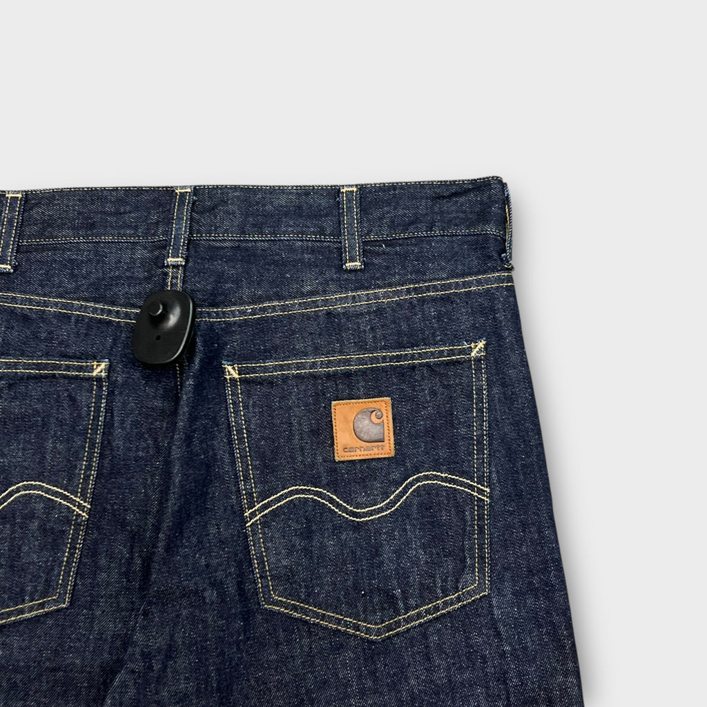 Jean Brut Carhartt Marlow Navy - FR42