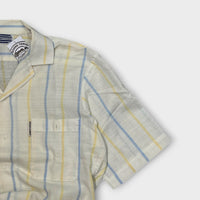 Chemise Manche Courte Vintage Blanc - M