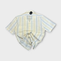 Chemise Manche Courte Vintage Blanc - M