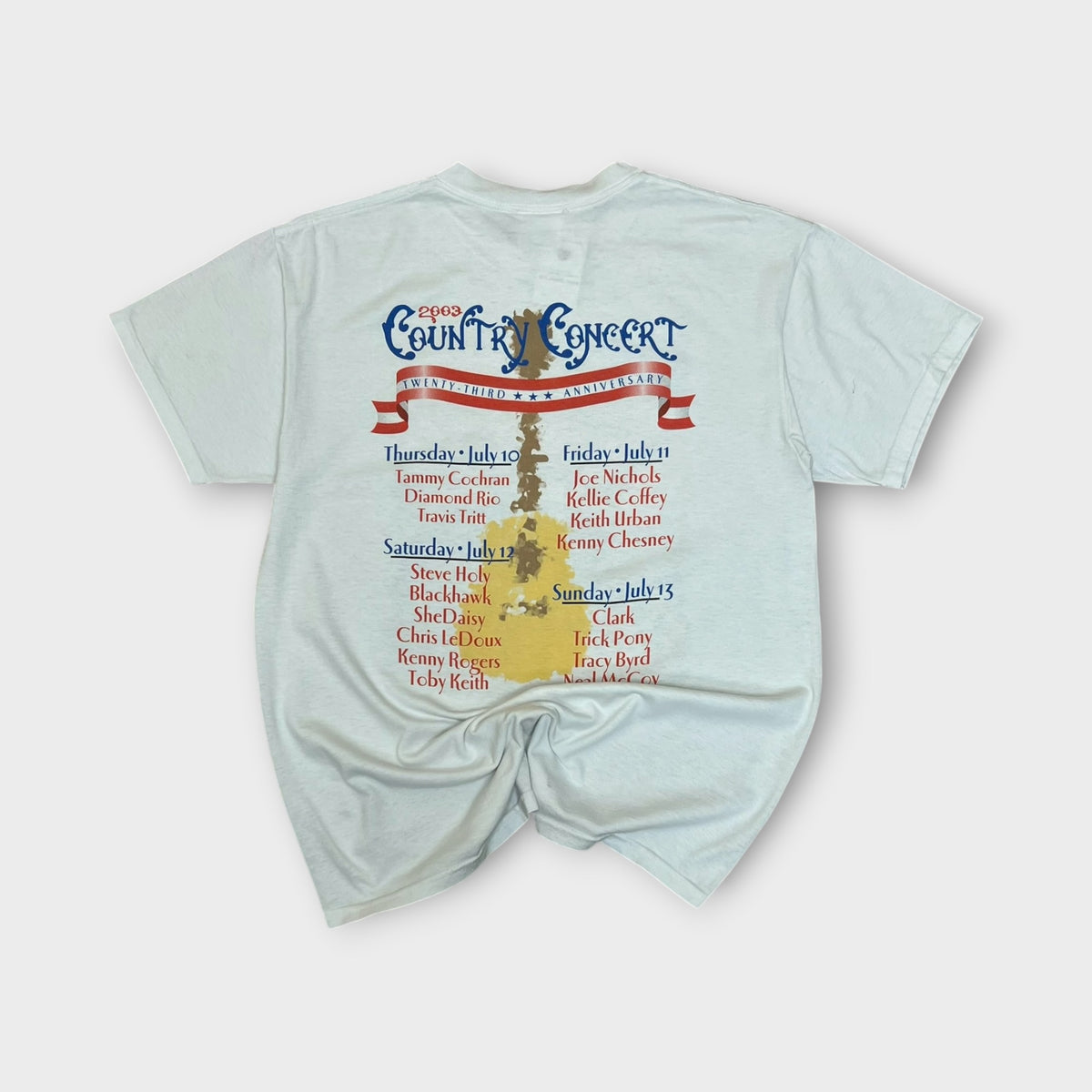 T-shirt US Vintage Blanc - M