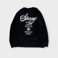 Sweat Stussy WorldTour noir - L