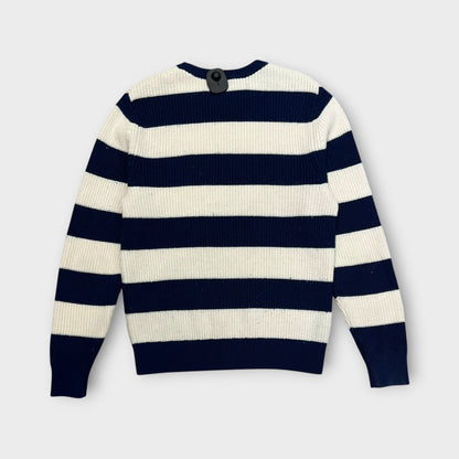 Pull Sandro Rayé Blanc / Bleu - S